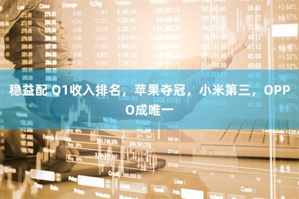 稳益配 Q1收入排名，苹果夺冠，小米第三，OPPO成唯一