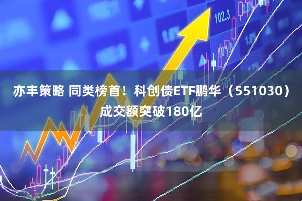 亦丰策略 同类榜首！科创债ETF鹏华（551030）成交额突破180亿