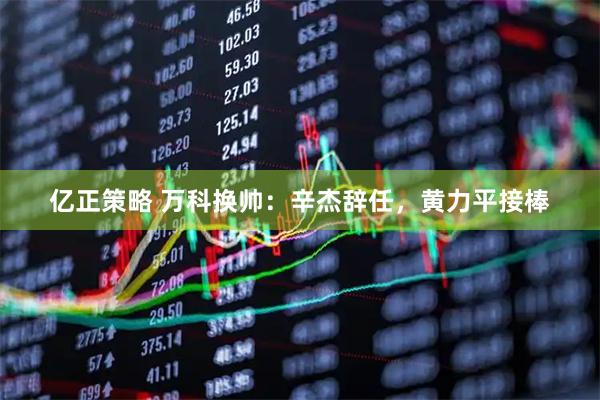 亿正策略 万科换帅：辛杰辞任，黄力平接棒