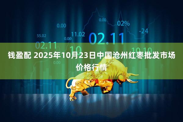 钱盈配 2025年10月23日中国沧州红枣批发市场价格行情